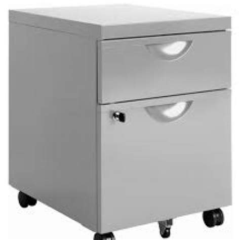 2 wheels at the back and one at the front for easy moving. IKEA ERIK FILE CABINET 2 DRAWERS, Furniture, Shelves ...