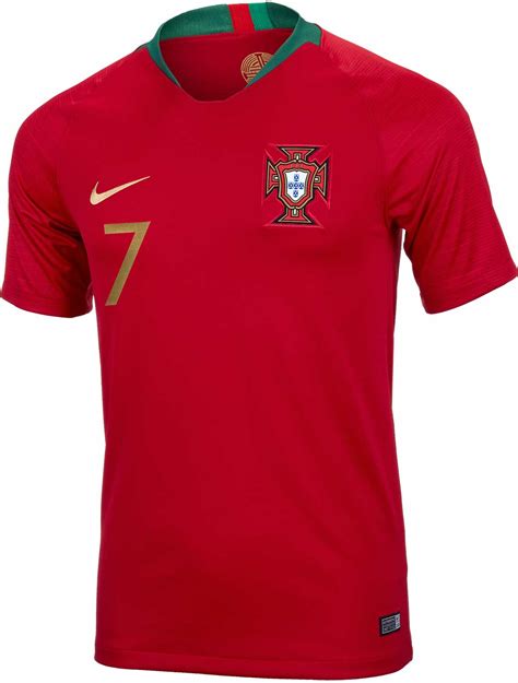 Nike Cristiano Ronaldo Portugal Home Jersey Fifa World Cup 2018