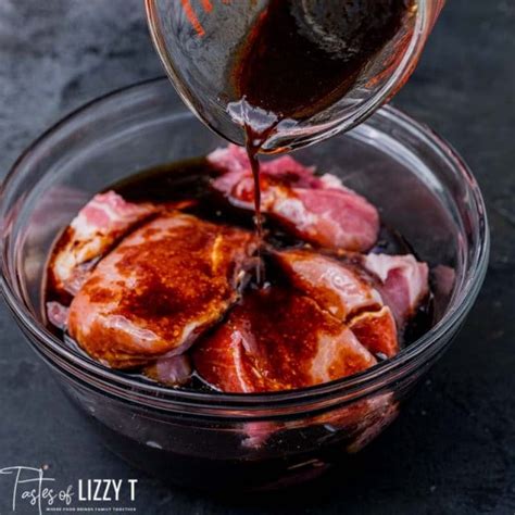 3 Ingredient Pork Rib Marinade Recipe Tastes Of Lizzy T