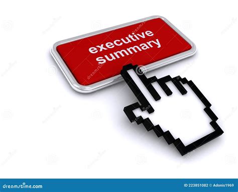 Executive Summary Folder Icon Showing Short Condensed Report Roundup 3d