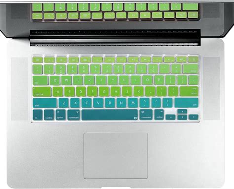 Litop Gradient Thin Silicone Keyboard Cover Keyboard Skin