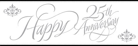 25th Wedding Anniversary Clipart 10 Free Cliparts Download Images On