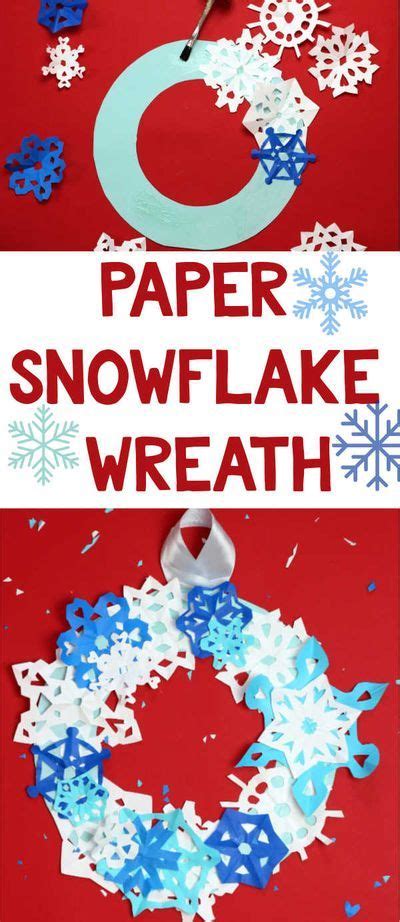 Heres A Super Easy Christmas Craft For Kids Make This Paper Snowflake