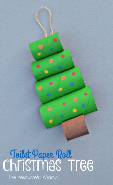 Toilet Roll Christmas Trees Christmas Crafts Christmas Crafts For