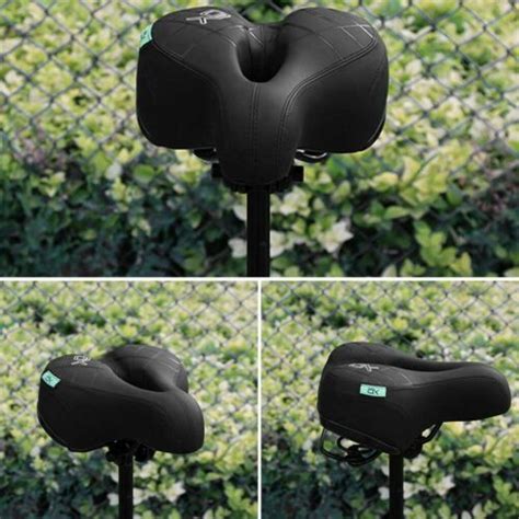 Ergonomic Bike Seat Cushion With Anti Vibration Spring And Punched Foam System Ebay