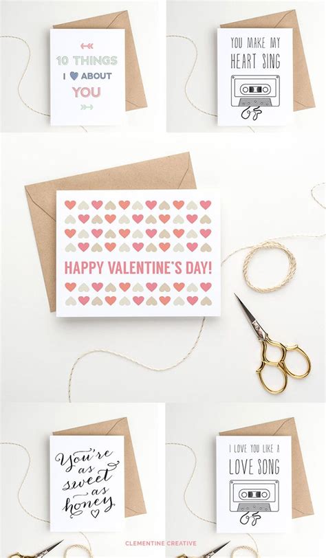 Free Printable Honey Valentines Honey Valentine Valentines Free