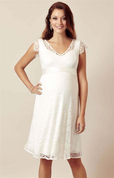 Kristin Maternity Wedding Dress Ivory White Maternity Wedding Dresses
