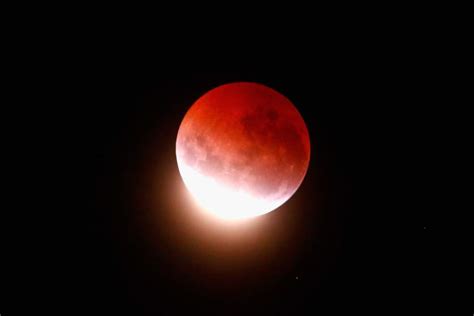 Blood Red Moon Lunar Eclipse