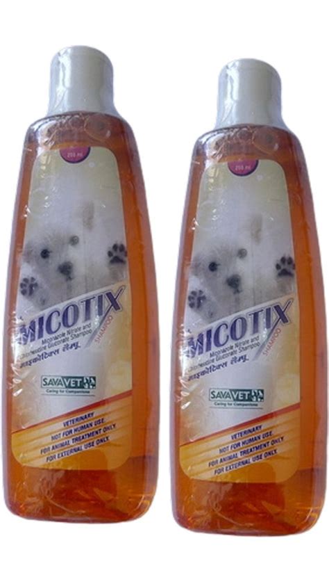Miconazole nitrate and chlorhexidine gluconate shampoo at rs 230/bottle