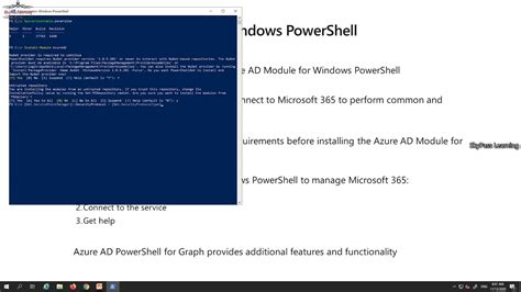 Azure Ad And Microsoft Online Powershell Module Installation Setup