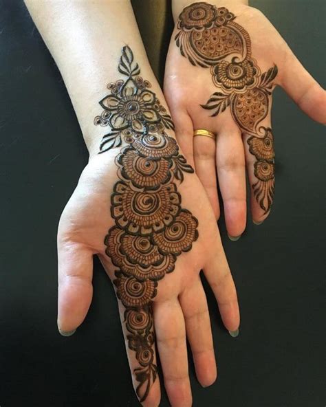 Simple Arabic Mehndi Designs For Front Hand 1 K4 Fashion