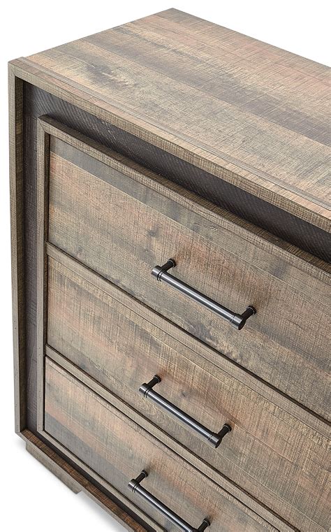 Orlando 6 Drawer Dresser - Weathered Brown | Leon's