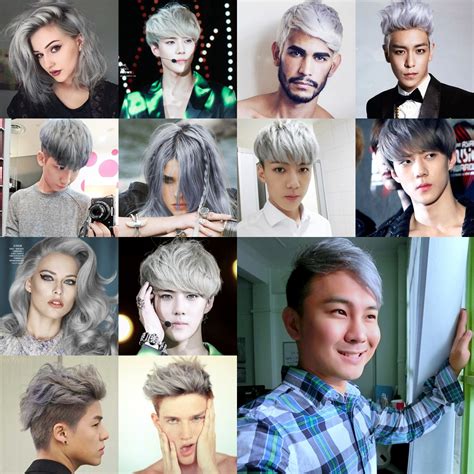 Wearing grey hair in style. I've joined the ASH GREY CLUB!!! | OnlyWilliam