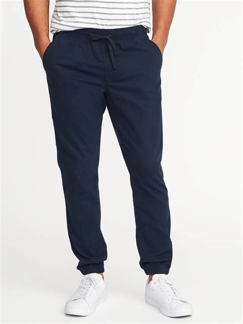Built In Flex Twill Joggers For Men Old Navy Joggers Men Outfit Mens