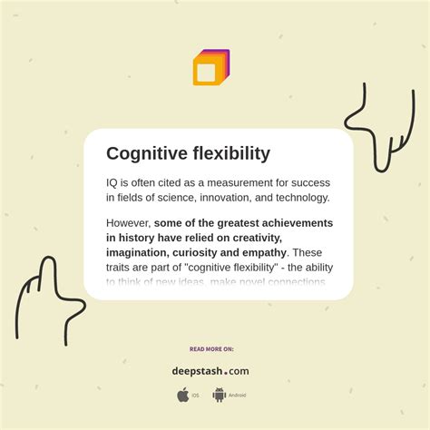 Cognitive Flexibility Deepstash