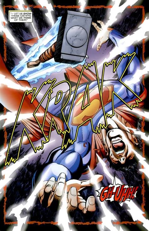 Superman Vs Thorjlaavengers Vol1 2art By George Perez Thor Vs