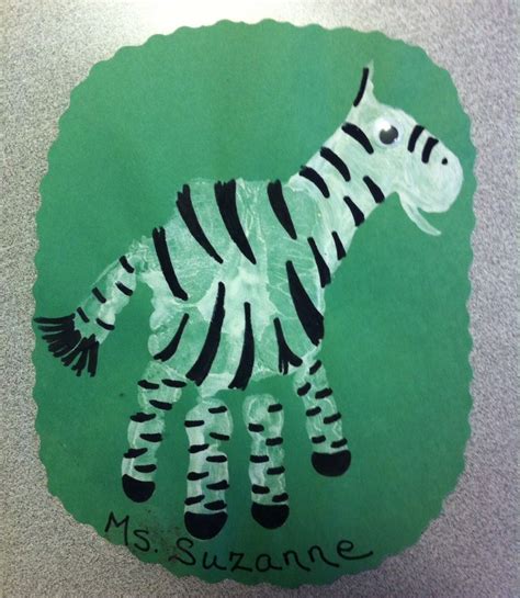 Handprint Animal Crafts Crafts And Worksheets For Preschooltoddler