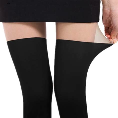 summer patchwork thigh highs pantyhose stitching over the knee girl spring pantyhose tights