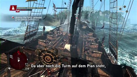 Assassin S Creed 4 Black Flag Naval Fort Commented Walkthrough