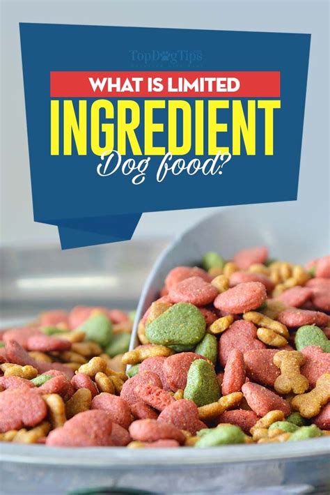 But ingredient quality by itself cannot tell the whole story. What Limited Ingredient Dog Food Really Is (and when you ...