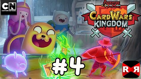 It features some cartoon violence and uses an energy system, limiting how long players can play in one sitting. Card Wars Kingdom - Adventure Time Card Game - iOS / Android - Gameplay Video Part 4 - YouTube