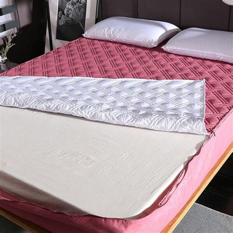 Quilted Cotton Mattress Cover Protector Full Size Bed Twin Zipper Dustproof Soft Ebay
