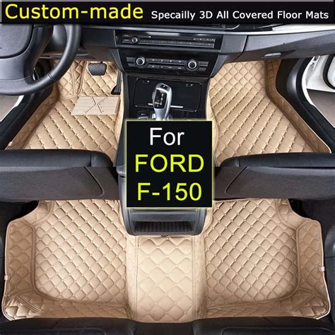 For Ford Raptor F 150 Svt Car Floor Mats Customized Foot Rugs Custom