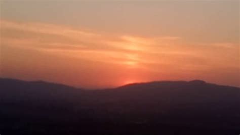 Sunset From Top Of The Mountainstook It From Faraway Hd Youtube