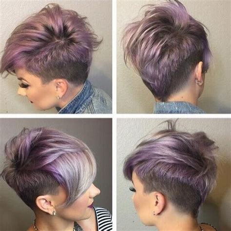 20 Photos Short Hairstyles With Shaved Sides