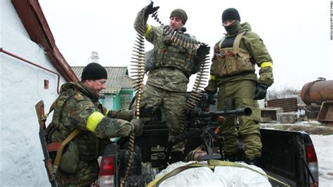 Ukraine Troops On High Alert Amid Growing Tension With Russia Cnn