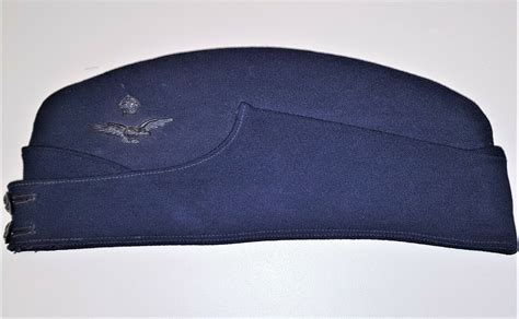 Post Ww2 Royal Australian Air Force Officers Uniform Side Cap Raaf