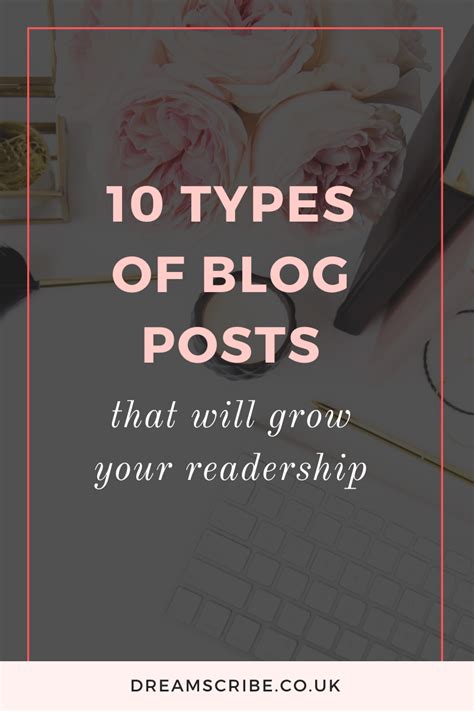 10 Types Of Blog Posts That Will Grow Your Readership Dream Scribe