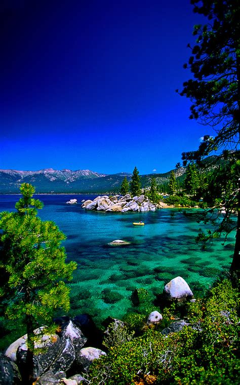 Emerald Bay Lake Tahoe California Usa Blaine