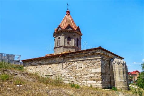 Armenian Church Of Saint George Feodosia Crimea Ground Level Is