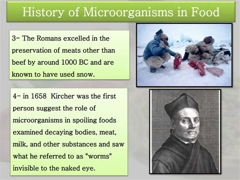 History Of Microorganisms In Food