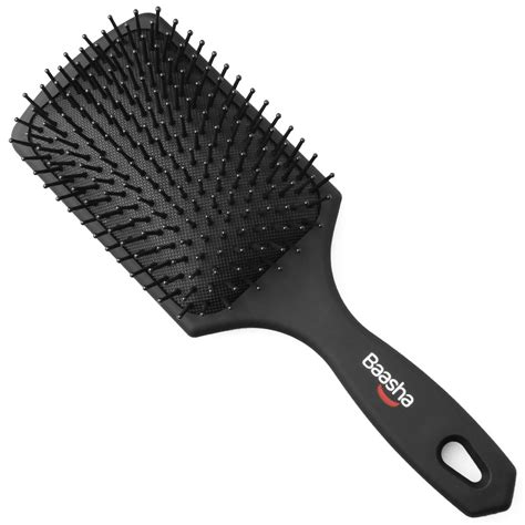 Paddle brushes paddle brushes are the wilder, more specialized sisters of detangling brushes. Baasha Large Square Paddle Brush with Long Handle & Scalp ...