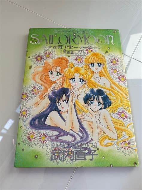 Sailor Moon Art Book Vol 4 Hobbies And Toys Books And Magazines Comics And Manga On Carousell