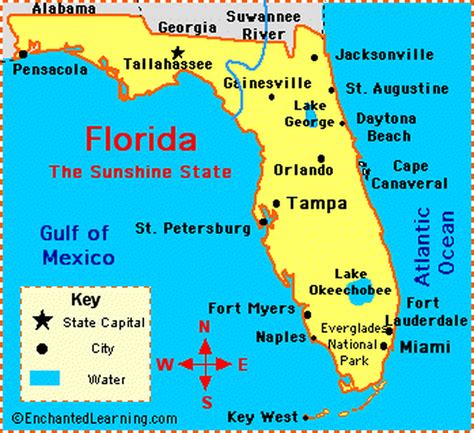 Geography Maps Photo Gallery Florida