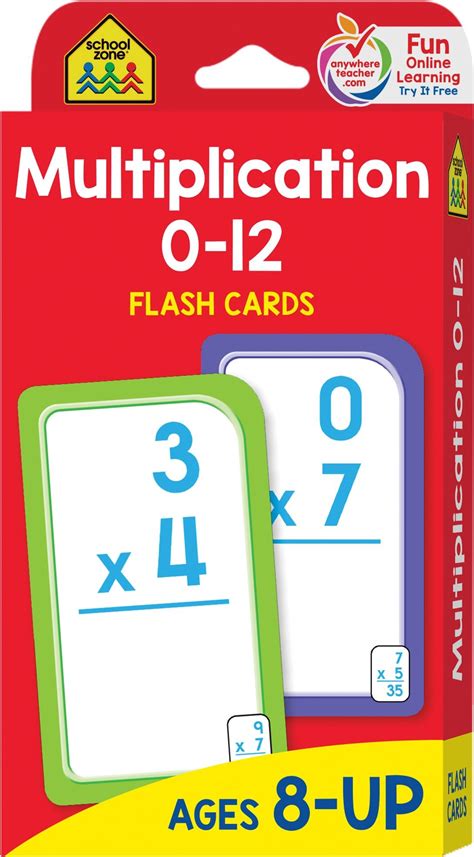 Multiplication Flash Cards Free Online Printable Multiplication Flash