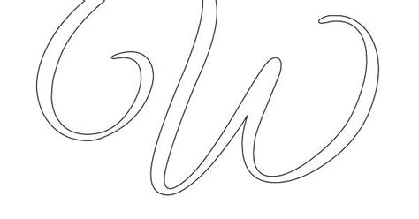 Need to order only a few letters or complete. Elegant Cursive Alphabet Stencils in Printable Format ...