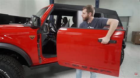 Ford Bronco Tube Door Installation Looks Pretty Simple Video