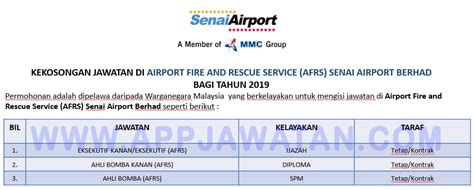 Jawatan kosong terkini majlis daerah tumpat 2012. Iklan Jawatan Kosong Terkini di Airport Fire and Rescue ...
