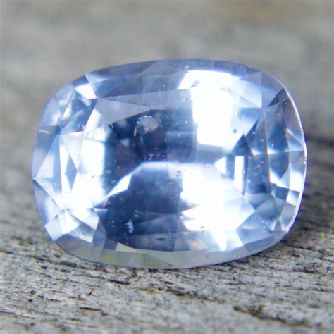 Natural Pale Blue Sapphire Cushion Cut 765x590 Mm 143 Etsy