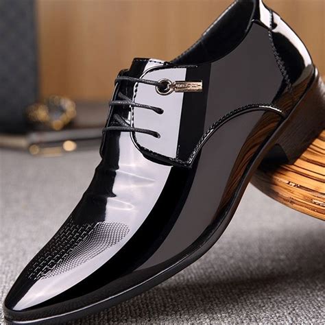 Black Designer Formal Oxford Shoes For Men Wedding Shoes Leather Italy Pointed Toe Mens Dress