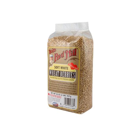 Bobs Red Mill Soft White Wheat Berries 32 Oz Case Of 4 Bobs Red