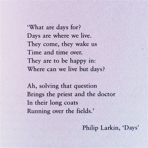 Coming By Philip Larkin Questions