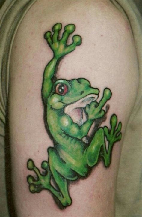Pin By Priscilla T On Favorites Frog Tattoos Tree Frog Tattoos