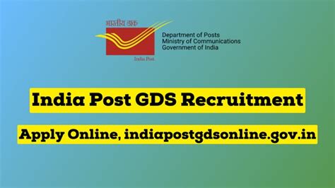 Apply Online India Post GDS Recruitment 2023