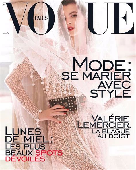 Vogue Paris May 2017 Cover Vogue France