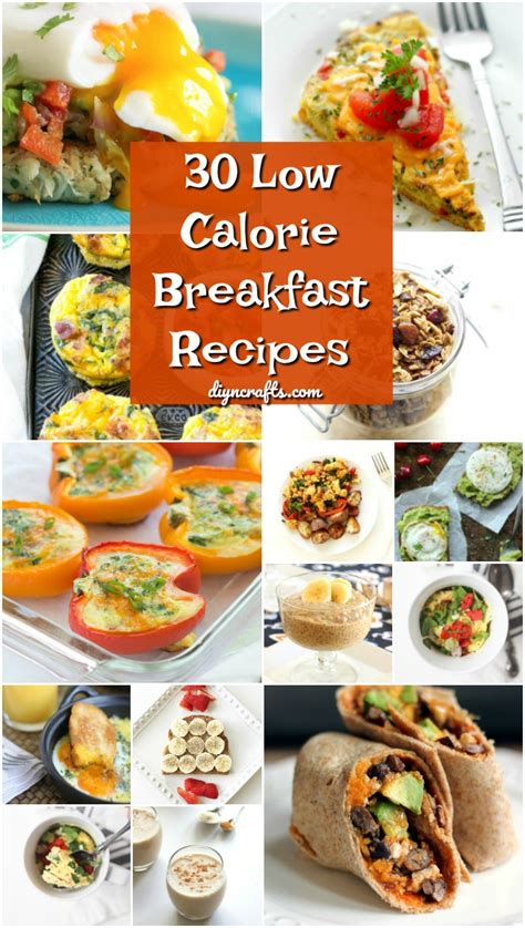 30 Low Calorie Breakfast Recipes That Will Help You Reach Your Weight